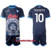 Virallinen Fanipaita + Shortsit SSC Napoli Diego Maradona 10 Special 2 Kotipelipaita 2021-22 - Lasten